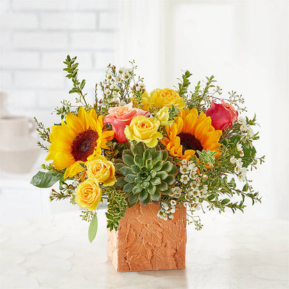 Sunflower Season Bouquet – ROSEMARY & PEPPER FLOWER CO, Gaylord MI