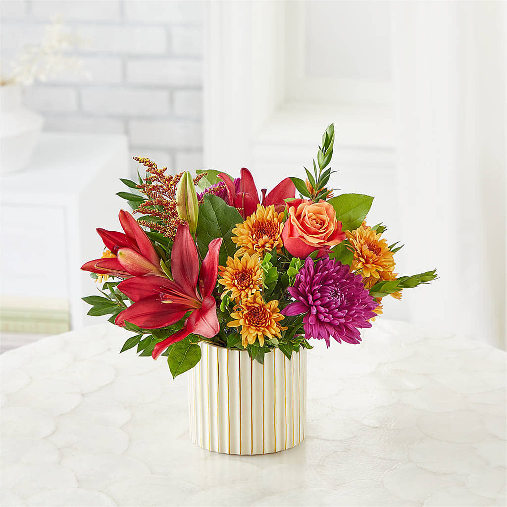 Burgundy Landscape Bouquet – ROSEMARY & PEPPER FLOWER CO, Gaylord MI