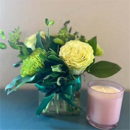 Emerald Forest Bouquet – ROSEMARY & PEPPER FLOWER CO, Gaylord MI