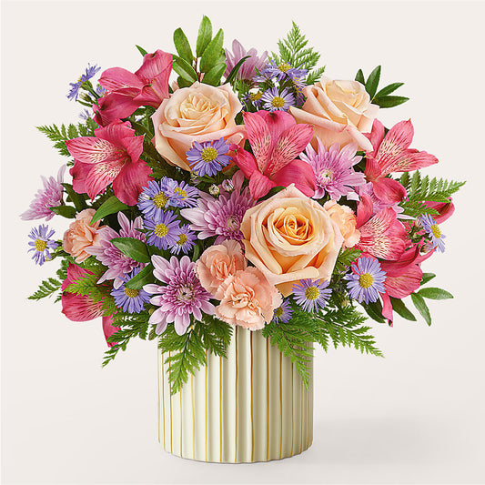 Sunset Serenade Bouquet – ROSEMARY & PEPPER FLOWER CO, Gaylord MI