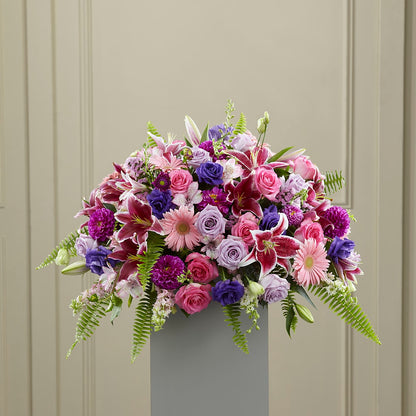 Fare Thee Well Pedestal – ROSEMARY & PEPPER FLOWER CO, Gaylord MI