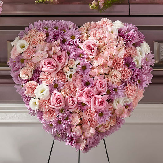 Heaven's Light Heart – ROSEMARY & PEPPER FLOWER CO, Gaylord MI