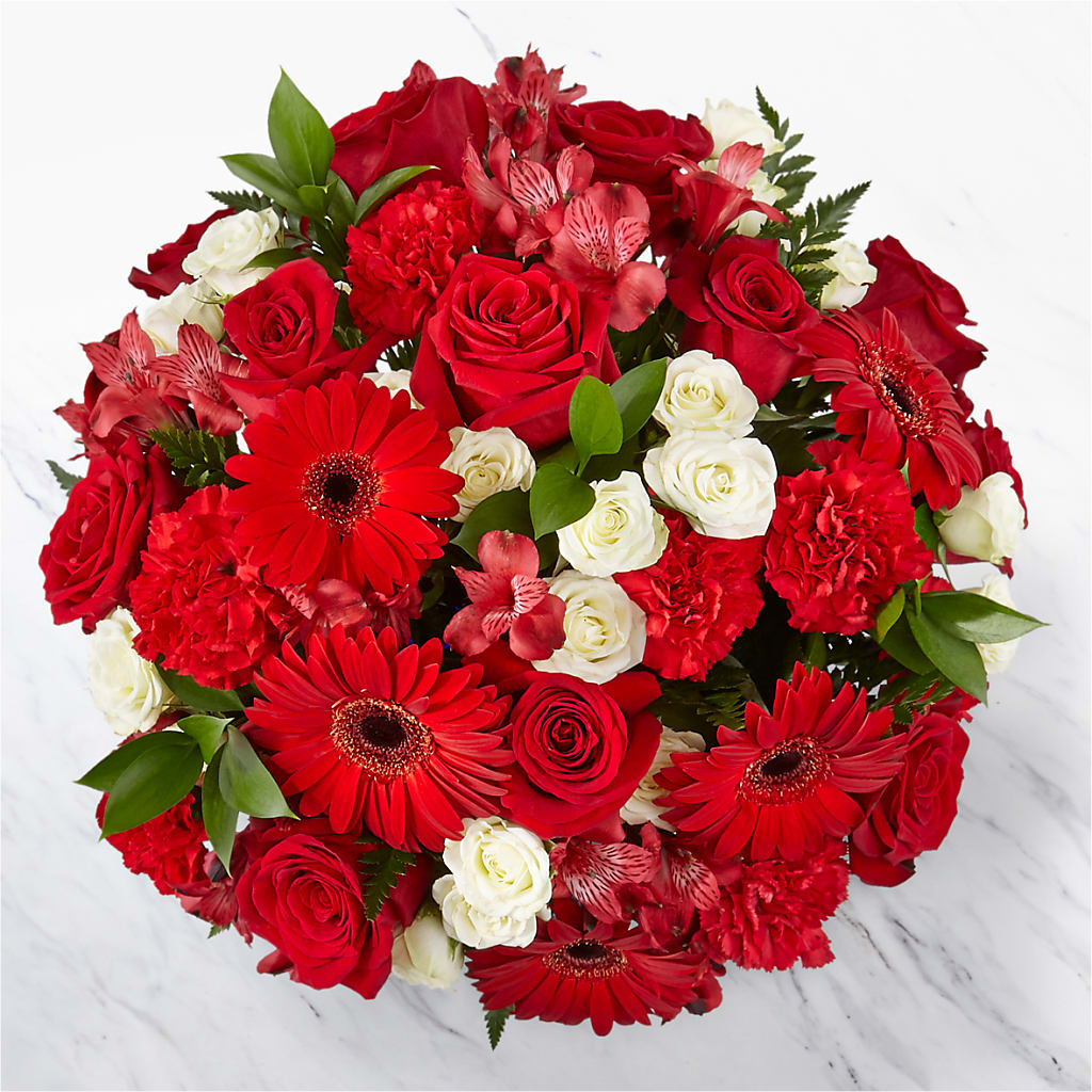 Hearts Embrace Bouquet – ROSEMARY & PEPPER FLOWER CO, Gaylord MI