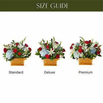 Greater Glory Basket – ROSEMARY & PEPPER FLOWER CO, Gaylord MI