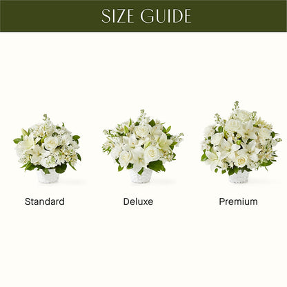 Peaceful Reflections Arrangement – ROSEMARY & PEPPER FLOWER CO, Gaylord MI