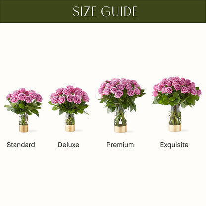 Secret Admirer Lavender Rose Bouquet – ROSEMARY & PEPPER FLOWER CO, Gaylord MI