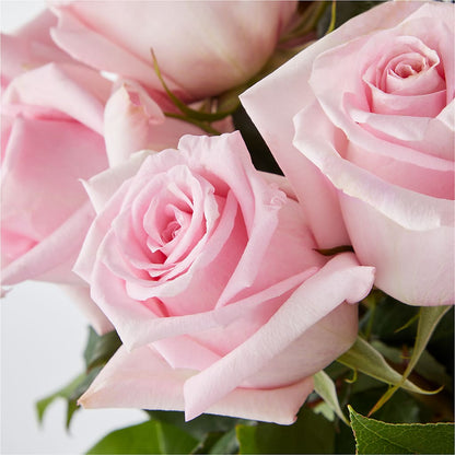 Picture Perfect Pink Rose Bouquet – ROSEMARY & PEPPER FLOWER CO, Gaylord MI
