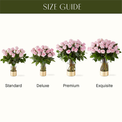Picture Perfect Pink Rose Bouquet – ROSEMARY & PEPPER FLOWER CO, Gaylord MI