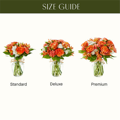 Apricot Glow Bouquet – ROSEMARY & PEPPER FLOWER CO, Gaylord MI