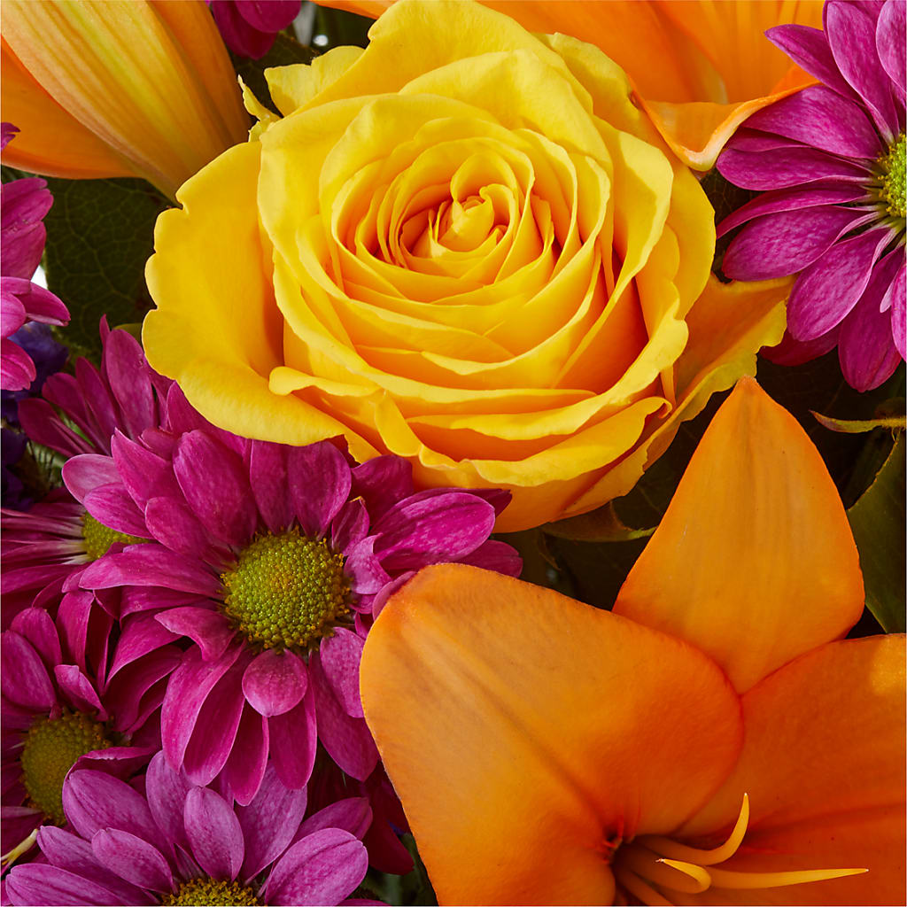 Colorful Visions Bouquet – ROSEMARY & PEPPER FLOWER CO, Gaylord MI