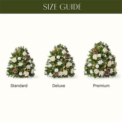 Snowed In Tree – ROSEMARY & PEPPER FLOWER CO, Gaylord MI