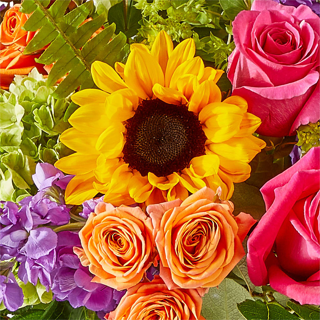 Vibrant Greetings Bouquet – ROSEMARY & PEPPER FLOWER CO, Gaylord MI