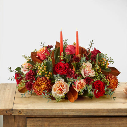 Gather Near Centerpiece – ROSEMARY & PEPPER FLOWER CO, Gaylord MI