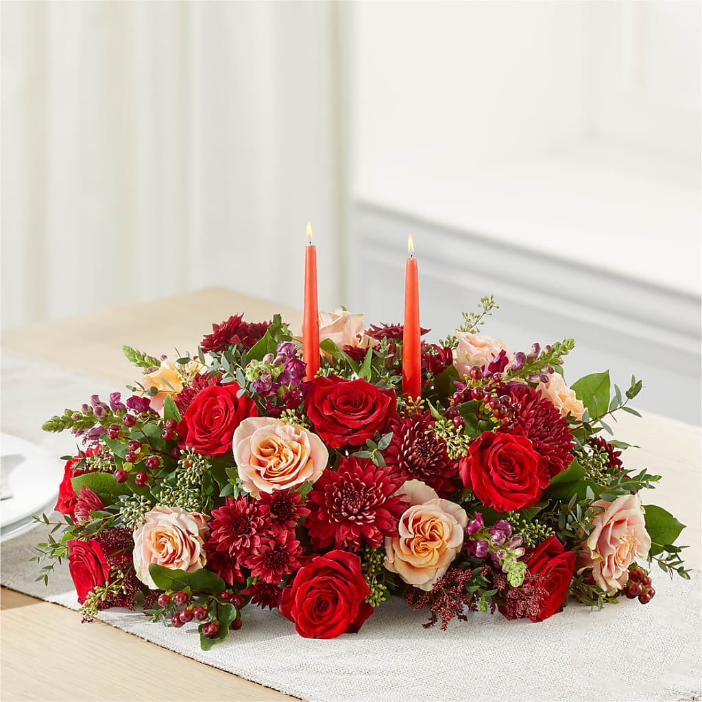 Most Thankful Centerpiece – ROSEMARY & PEPPER FLOWER CO, Gaylord MI