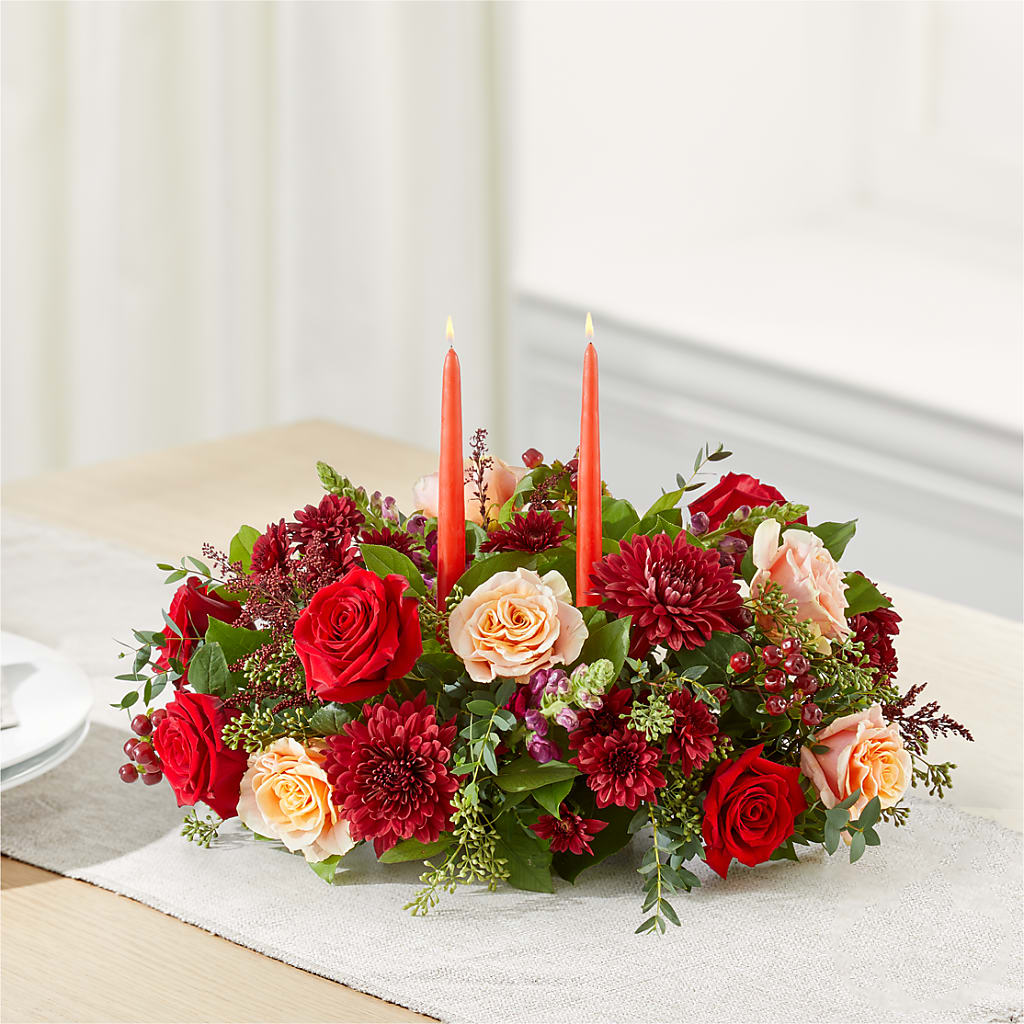 Most Thankful Centerpiece – ROSEMARY & PEPPER FLOWER CO, Gaylord MI
