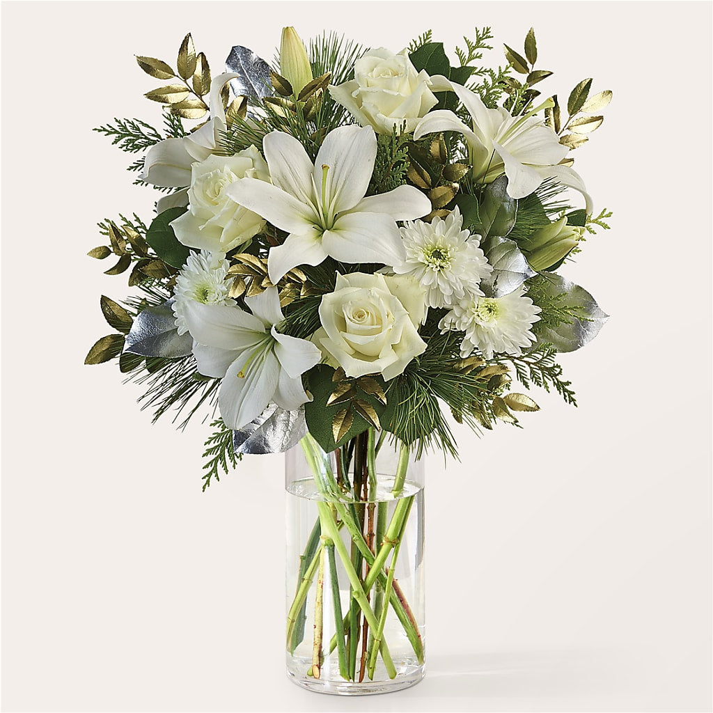 Wintry Mix Bouquet – ROSEMARY & PEPPER FLOWER CO, Gaylord MI