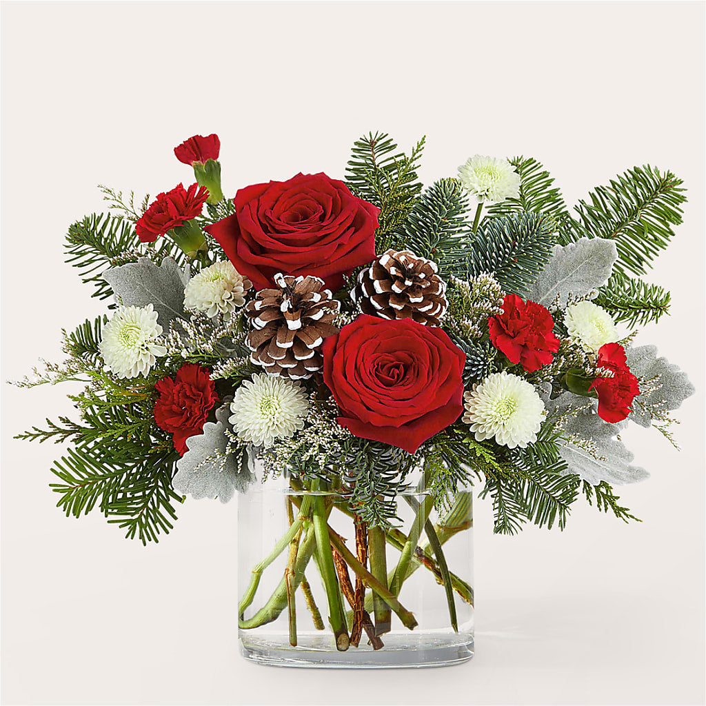 Yule Cheer Bouquet – ROSEMARY & PEPPER FLOWER CO, Gaylord MI