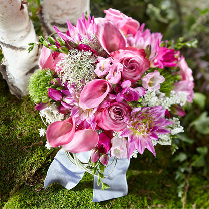 Pink Profusion Bouquet – ROSEMARY & PEPPER FLOWER CO, Gaylord MI