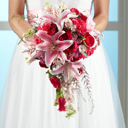 Lily & Rose Bouquet – ROSEMARY & PEPPER FLOWER CO, Gaylord MI
