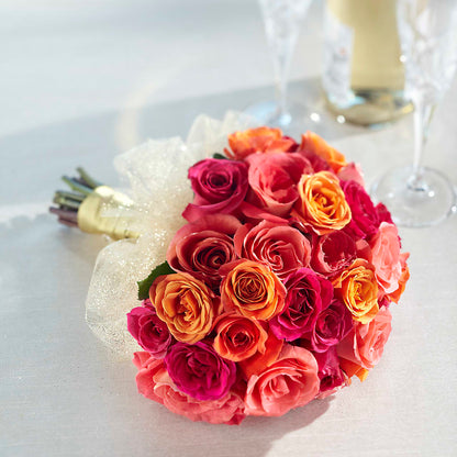 Sweet Roses Bouquet – ROSEMARY & PEPPER FLOWER CO, Gaylord MI