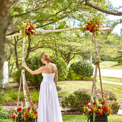 Arbor of Love Archway – ROSEMARY & PEPPER FLOWER CO, Gaylord MI