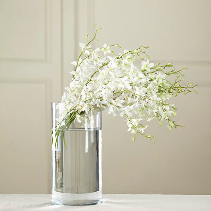 White Dendrobium Bouquet – ROSEMARY & PEPPER FLOWER CO, Gaylord MI